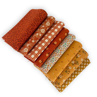 Fat Quarter Bundle Autumn | Baked With Love by Lori Holt of Bee in My Bonnet | 8 Fat Quarters | Curated Bundle