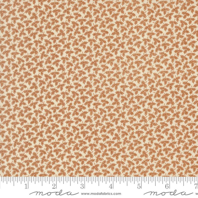 PRESALE Butternut and Sage Fall Foliage Cinnamon Yardage by Fig Tree & Co for Moda Fabrics | 35444 11