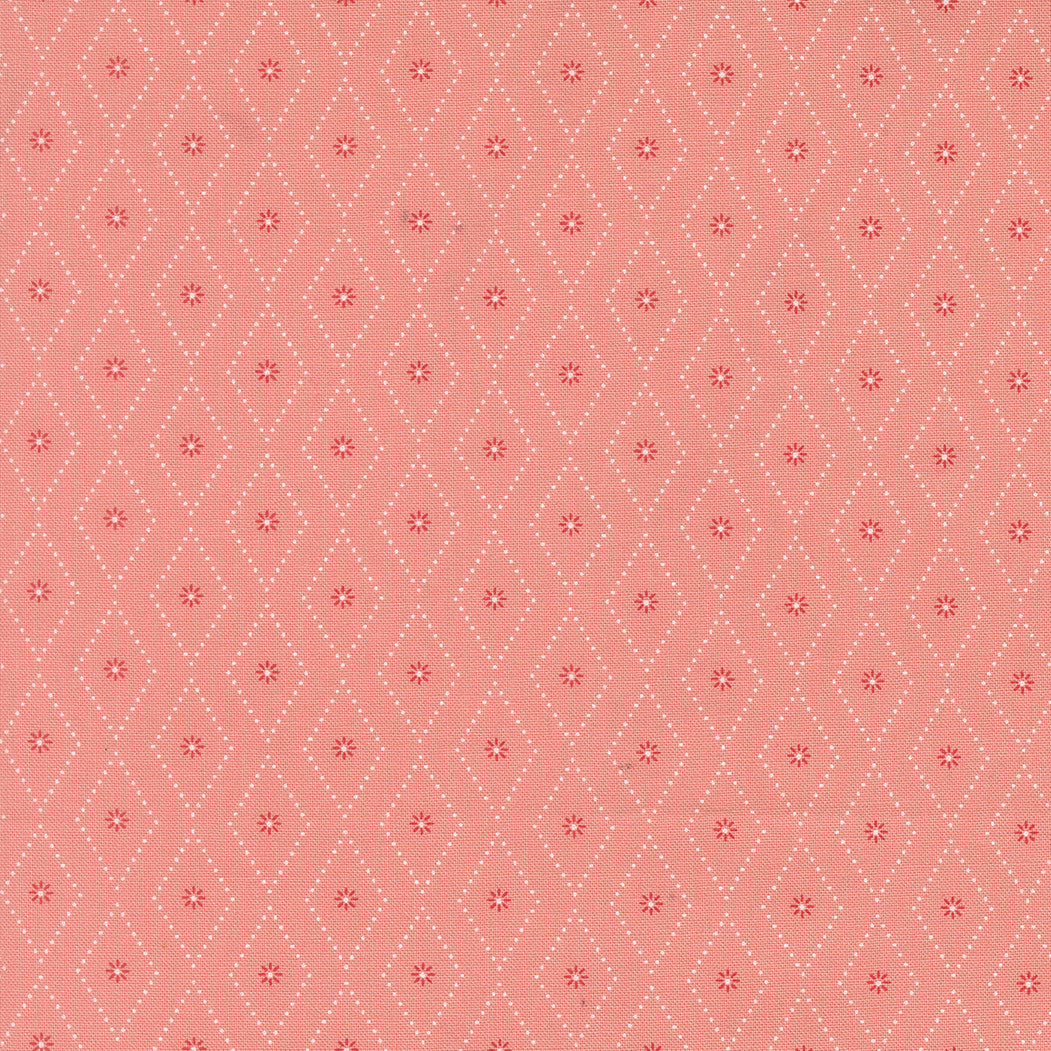 PRESALE Poinsettia and Pear Argyle Carnation Yardage by Sherri & Chelsi for Moda Fabrics | 37716 15