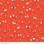 Twas Red Not Even A Mouse Yardage by Jill Howarth for Riley Blake Designs |SC13464 RED
