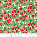 Kitty Christmas Custom Fat Quarter Green Colorway Bundle by Urban Chiks for Moda Fabrics | Curated Bundle 6 Fat Quarters