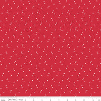 Seasonal Basics Stars Red Yardage by Christopher Thompson for Riley Blake Designs | C657-RED