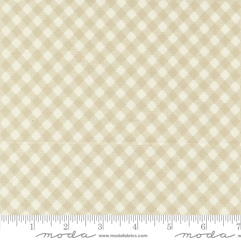 Farmstead Farm Bias Gingham Linen Yardage by Stacy Iest Hsu for Moda Fabrics | 20907 12