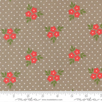 PRESALE Poinsettia and Pear Bouquet Stone Yardage by Sherri & Chelsi for Moda Fabrics | 37712 17