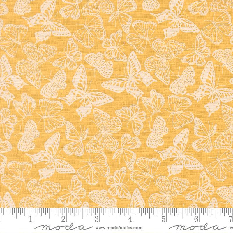 PRESALE My Secret Garden Flitter Flutter Sunflower Yardage by Stacy Iest Hsu for Moda Fabrics | 20984 32