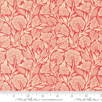 Flower Press Ginger Curved Floral Yardage by Katharine Watson for Moda Fabrics | 15" REMNANT | 3302 18