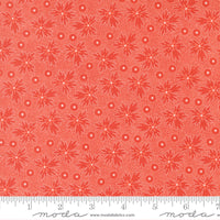 Summers End Geranium Leaves Persimmon Yardage by Fig Tree & Co for Moda Fabrics | 35432 16