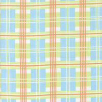 Sherbet Sunshine Flannel Sherbet Plaid Sky Yardage by Corey Yoder for Moda Fabrics | 29222 20F