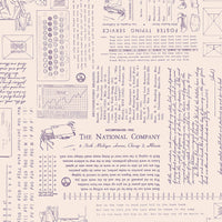 PRESALE TYPE/ography Background Plum Yardage by Lori Holt of Bee in My Bonnet for Riley Blake Designs | C16851-PLUM