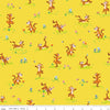 100 Aker Woods Tigger Bounce Yellow Yardage by Jill Howarth for Riley Blake Designs | C15173-YELLOW