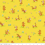 100 Aker Woods Tigger Bounce Yellow Yardage by Jill Howarth for Riley Blake Designs | C15173-YELLOW