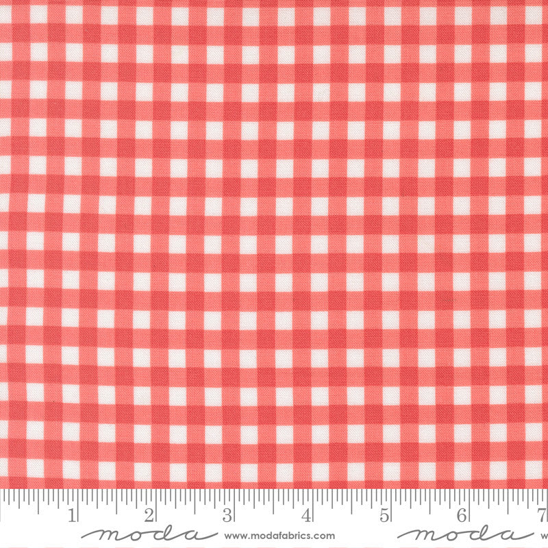 PRESALE Fruit Salad Gingham Flamingo Yardage by Corey Yoder for Moda Fabrics | 29245 12
