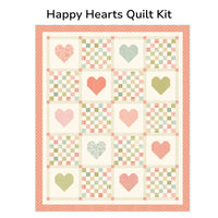 PRESALE Happy Hearts Custom Quilt Kit With Sunbonnet by Heather Briggs of My Sew Quilty Life
