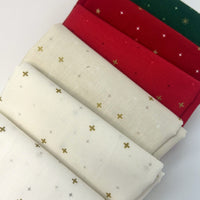 Sparklers Custom Fat Quarter Bundle Christmas by by Melissa Mortensen for Riley Blake Designs | 6 FQs | Curated Bundle