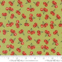 Farmstead Farm Fresh Cherries Clover Yardage by Stacy Iest Hsu for Moda Fabrics | 20906 18