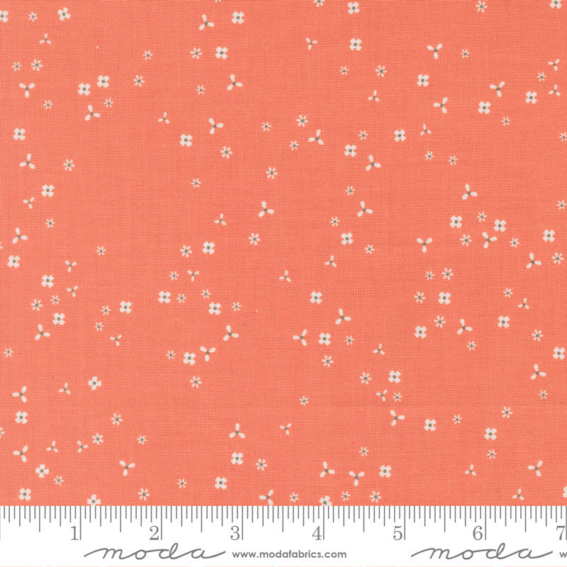 PRESALE In The Garden Flutter Coral Yardage by Corey Yoder for Moda Fabrics| 29236 25