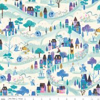 PRESALE Wishes Moonlight Vintage White Sparkle Yardage by Jill Howarth for Riley Blake Designs | SC18072-VINTAGEWHITE