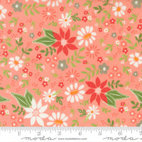 PRESALE Poinsettia and Pear Poinsettia Carnation Yardage by Sherri & Chelsi for Moda Fabrics | 37710 15