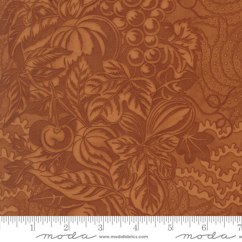 PRESALE Butternut and Sage Autumnal Bounty Cinnamon Yardage by Fig Tree & Co for Moda Fabrics | 35441 18