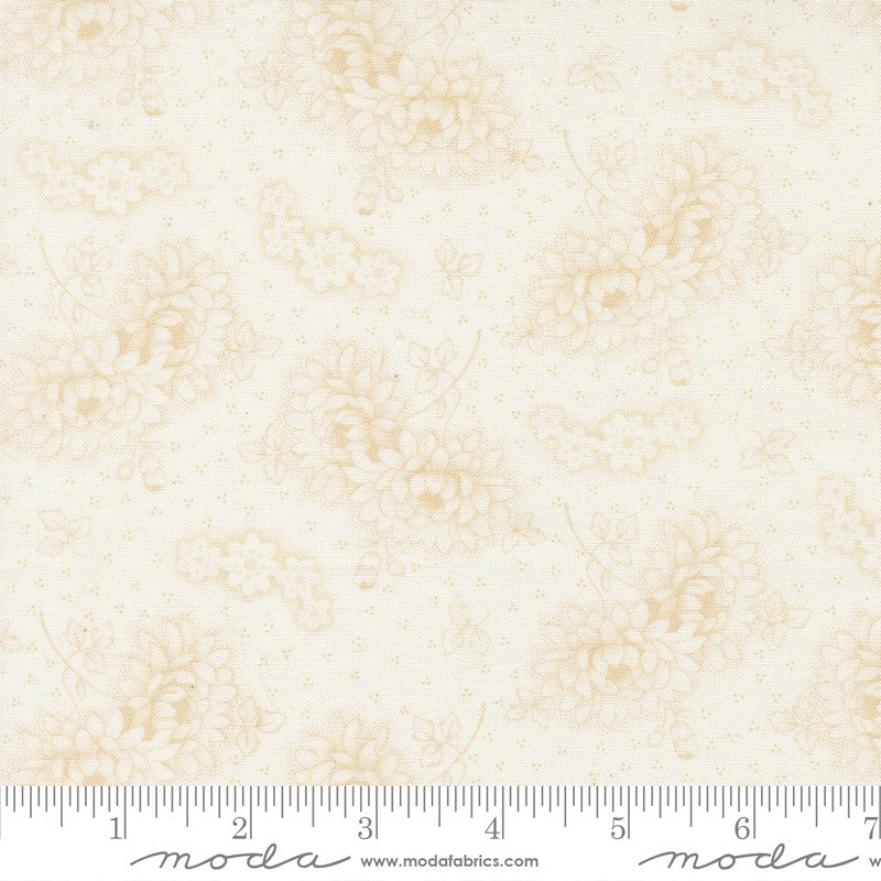 Rosie Vintage Linen Whipped Cream  Yardage by Fig Tree & Co for Moda Fabrics | 35423 11