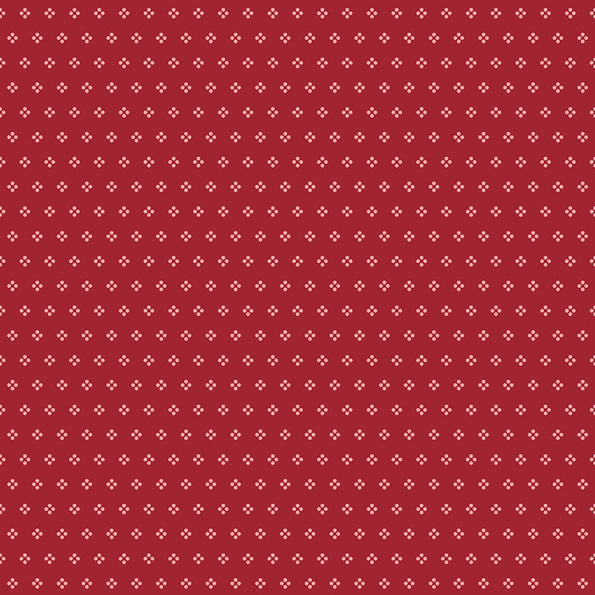 PRESALE Berry & Sage Eyelet Cherry Tart Yardage by Lori Holt of Bee in My Bonnet | C17387-CHERRYTART