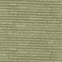 PRESALE Wild Honey Buzz Words Fern Yardage by Lella Boutique for Moda Fabrics | 5254 15