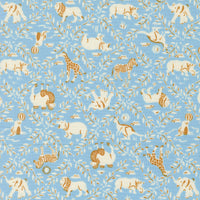 Animal Park Fun Animal Crackers Sky Yardage by Stacy Iest Hsu for Moda Fabrics | 20964 13