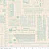 PRESALE TYPE/ography Background Alpine Yardage by Lori Holt of Bee in My Bonnet for Riley Blake Designs | C16851-ALPINE