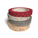 Lori Holt Autumn Washi Tape by Lori Holt for Riley Blake Designs | 4 Rolls of Tape | ST-34995