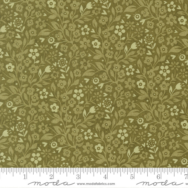 PRESALE Fieldrush Ivy Basil Yardage by BasicGrey for Moda Fabrics | 30783 13