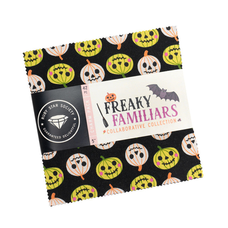 PRESALE Freaky Familiars Charm Pack 5" by Ruby Star Society | 42 Pcs | RS5190PP