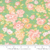 Portofino Tuscan Blooms Azure Yardage by Fig Tree & Co for Moda Fabrics | 35390 20