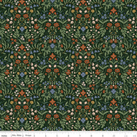 PRESALE Before the Bloom Iris Pine Yardage Danelys Sidron for Riley Blake Designs | C18064-PINE