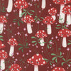 PRESALE Funny Valentine Mushrooms Rose Yardage by Lizzy House for Moda Fabrics | 37141 17