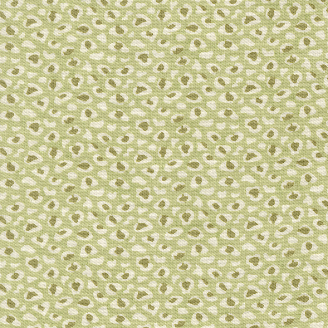 PRESALE Fieldrush Wild Flower Moss Yardage by BasicGrey for Moda Fabrics | 30785 12