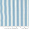 Shoreline Light Blue Simple Stripe Yardage by Camille Roskelley for Moda Fabrics |55305 12