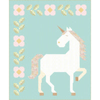 PRESALE Unicorn Garden Quilt Kit Boxed With Little Posies by Cayla Naylor for Riley Blake Designs | KT-18320