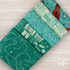 321 Blast Off Galaxy Custom Fat Quarter Bundle Blue Nebula Neptune by Stacy Iest Hsu | 5 Fat Quarters