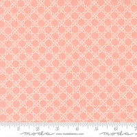 PRESALE Sunbonnet Lattice Pale Pink Yardage by Heather Briggs of My Sew Quilty Life for Moda Fabrics | 31768 17