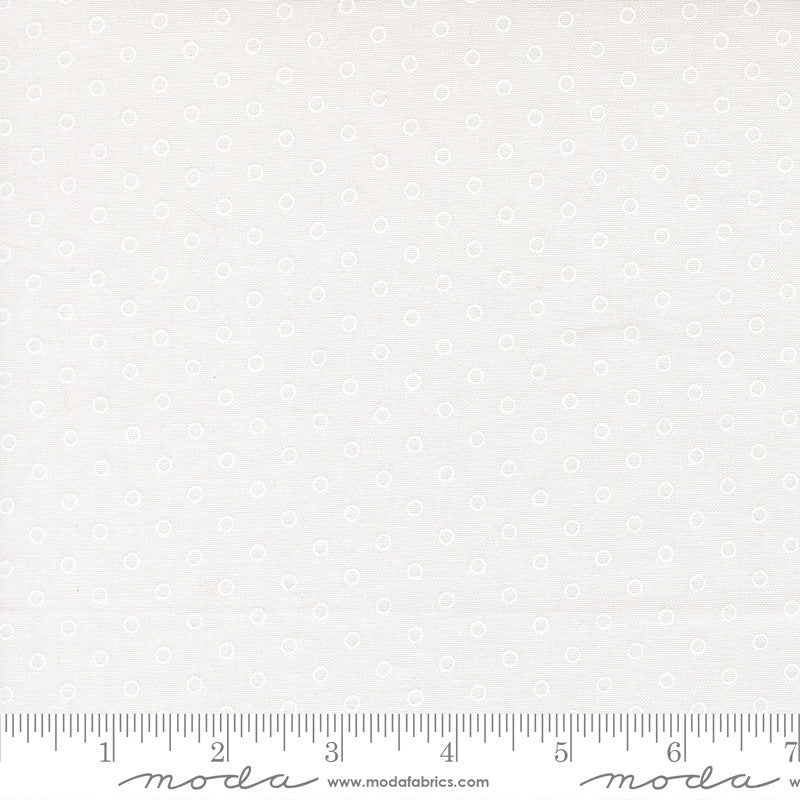 PRESALE Bloomsberry Favorite Dot White Yardage by Camille Roskelley for Moda Fabrics | 55356 11