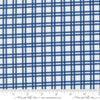 PRESALE Blueprint Plaid White Navy Yardage by Camille Roskelley for Moda Fabrics | 55332 26