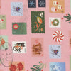 Tiny Christmas Christmas Stamps Cotton Candy Yardage by Lizzy House for Moda Fabrics | 37132 15
