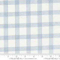 Nantucket Summer Cream Blue Yardage by Camille Roskelley for Moda Fabrics | 55262 24