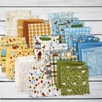 Animal Park Fun Fat Quarter Bundle by Stacy Iest Hsu for Moda Fabrics | 27 FQs | 20960AB