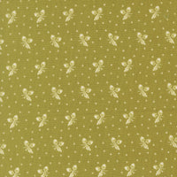 PRESALE Butternut and Sage Acorn Medley Sage Yardage by Fig Tree & Co for Moda Fabrics | 35445 13