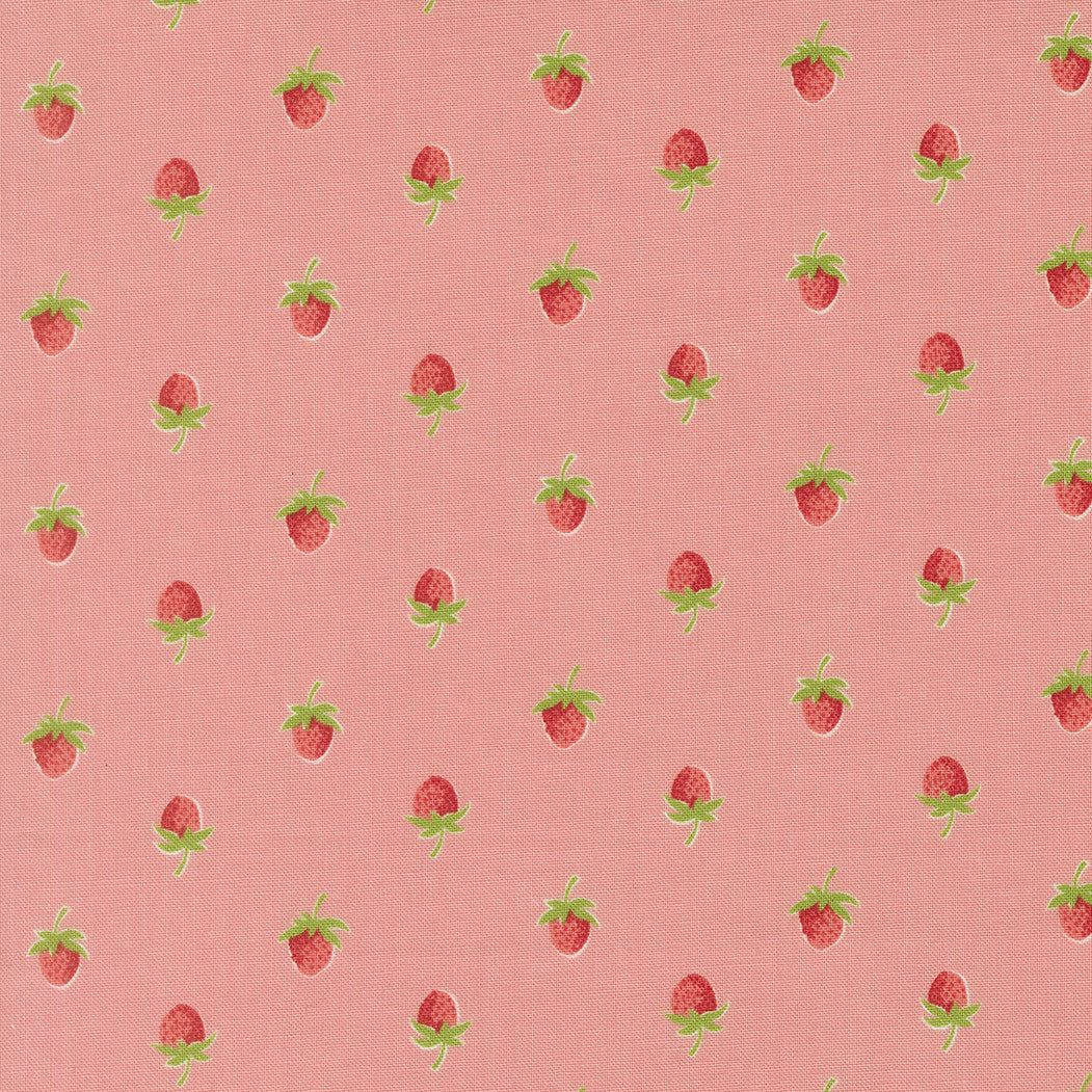 PRESALE Bloomsberry Berries Blush Yardage by Camille Roskelley for Moda Fabrics | 55352 16