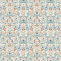 PRESALE Before the Bloom Iris Cream Yardage Danelys Sidron for Riley Blake Designs | C18064-CREAM