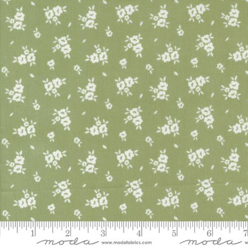 Flower Girl Circa Celadon Blooms Yardage by Heather Briggs of My Sew Quilty Life for Moda Fabrics | 31734 19