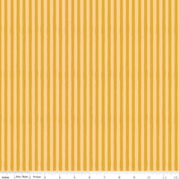 PRESALE Utah Stripes Gold Yardage by Kelsey Carlson for Riley Blake Designs | C17024-GOLD