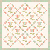 PRESALE Tulip Delight Custom Quilt Kit With Sunbonnet by Heather Briggs of My Sew Quilty Life